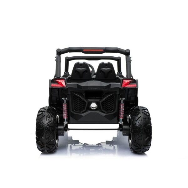 Dečiji automobil na akumulator Terenac 4×4 dvosed - Crni (EB-7304) - Image 4