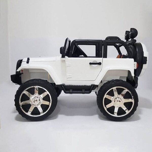 Dečiji automobil na akumulator Jeep - Beli - Image 2