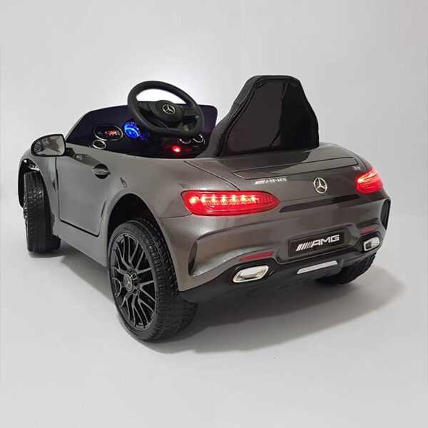Dečiji Auto na Akumulator Mercedes GT AMG - sivi - Image 2