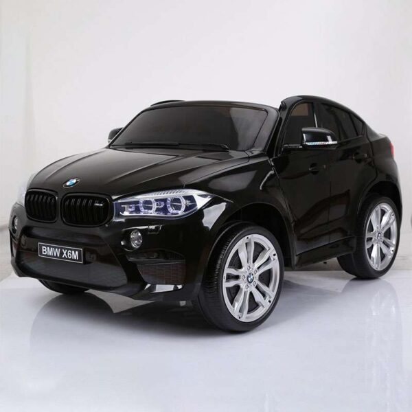 Dečiji automobil na akumulator BMW X6 M dvosed - crni