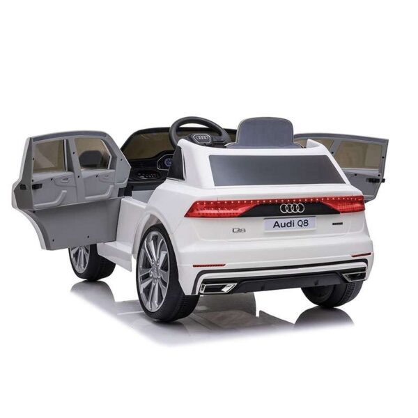 Dečiji automobil na akumulator AUDI Q8 - beli - Image 2