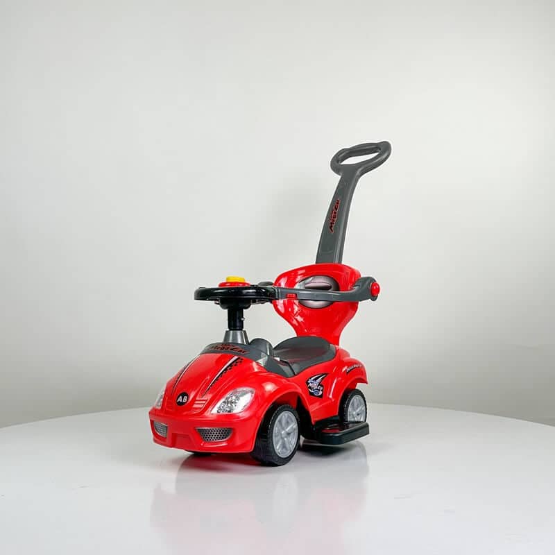 Auto-guralica 450 „Eco“ sa ručkom i muzičkim efektima - crvena