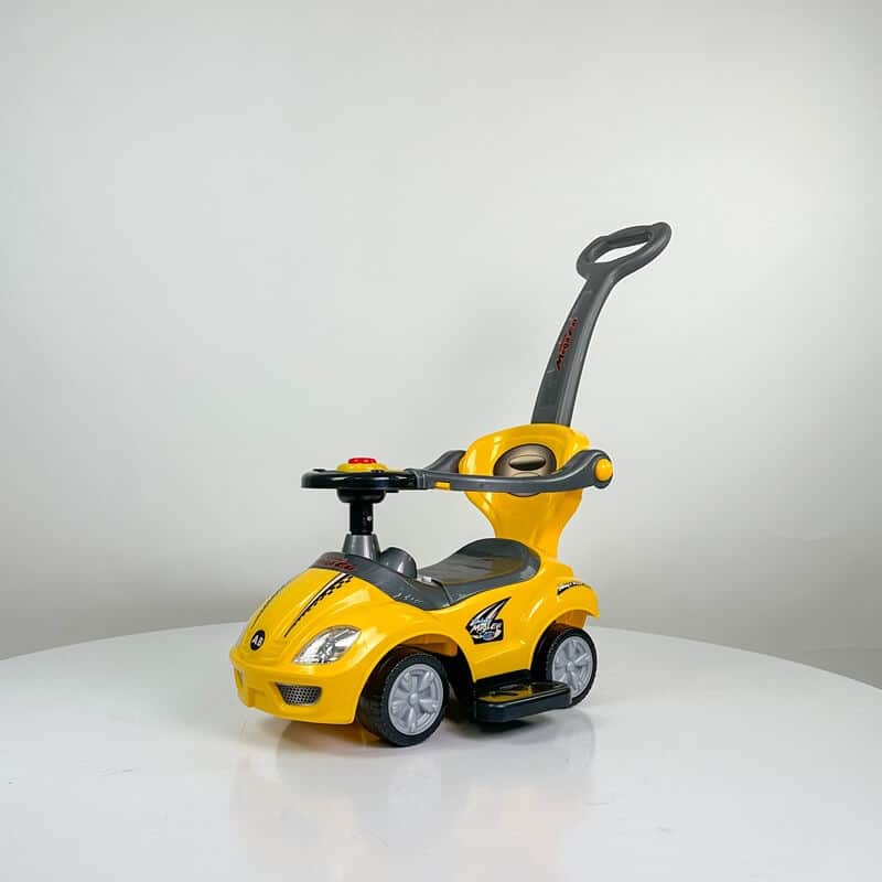 Auto-guralica 450 „Eco“ sa ručkom i muzičkim efektima - žuta
