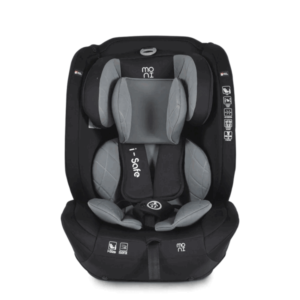 Cangaroo Auto sedište Isafe isofix + igračka - sivo - Image 2