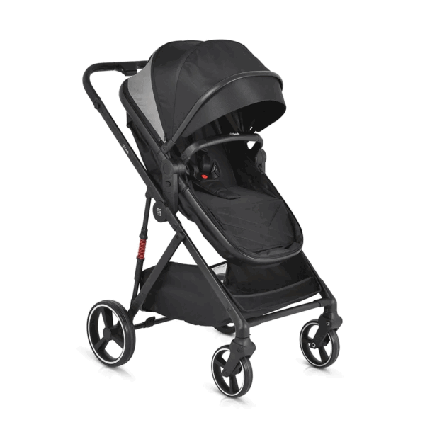 Cangaroo kolica za bebe Marbella 2u1 - kolica, autosedište i torba - crna - Image 13