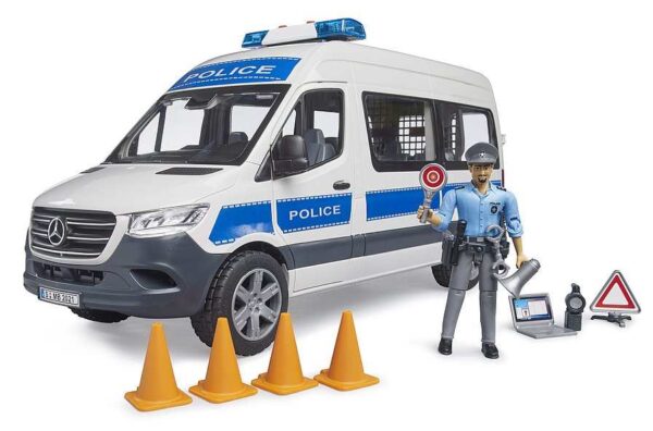 Policijski kombi sa figurom (CT-026837)