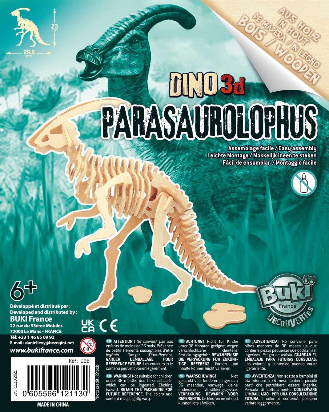 Dino 3D - sklopi dinosaurusa (BA-121130) - Слика 4