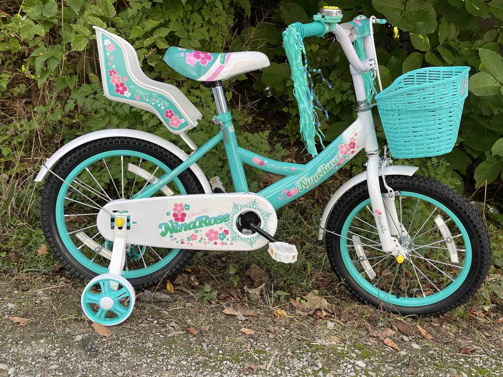 Dečiji bicikl "Nina Rose" model 722 - 12" - zelena - Слика 2