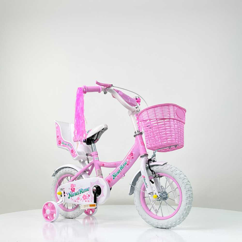 Dečiji bicikl "Nina Rose" model 722 - 12" - roze