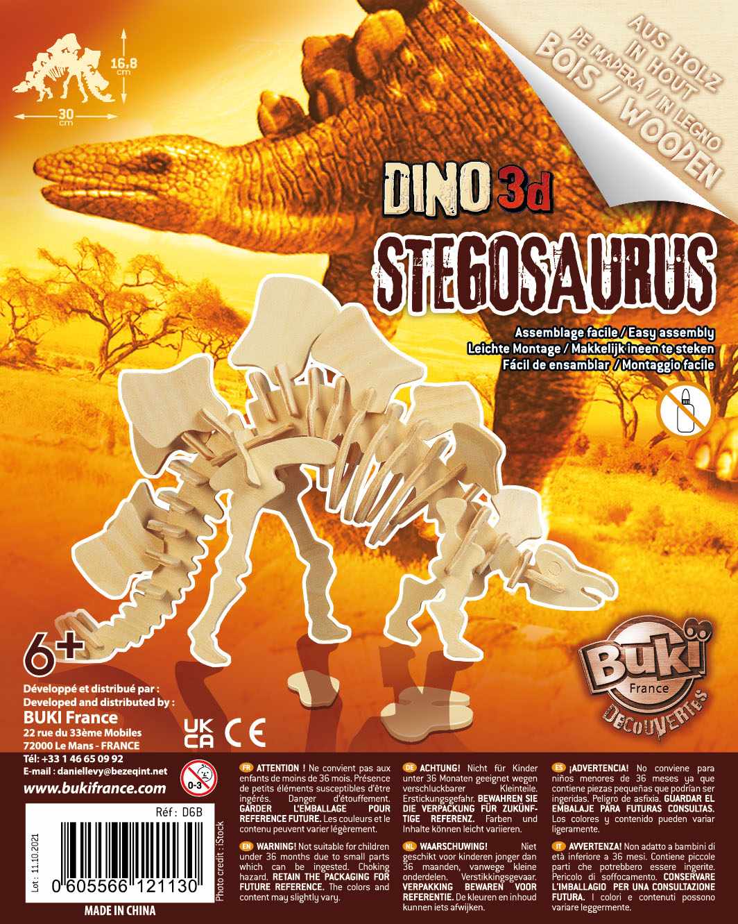 Dino 3D - sklopi dinosaurusa (BA-121130) - Слика 2