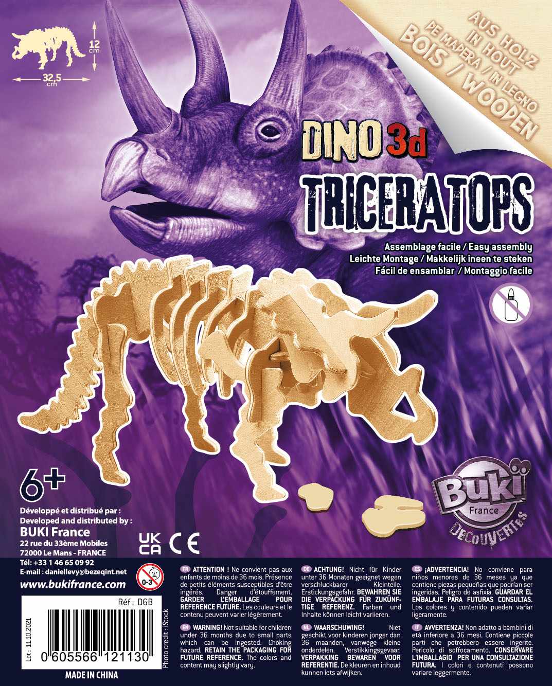 Dino 3D - sklopi dinosaurusa (BA-121130) - Слика 3
