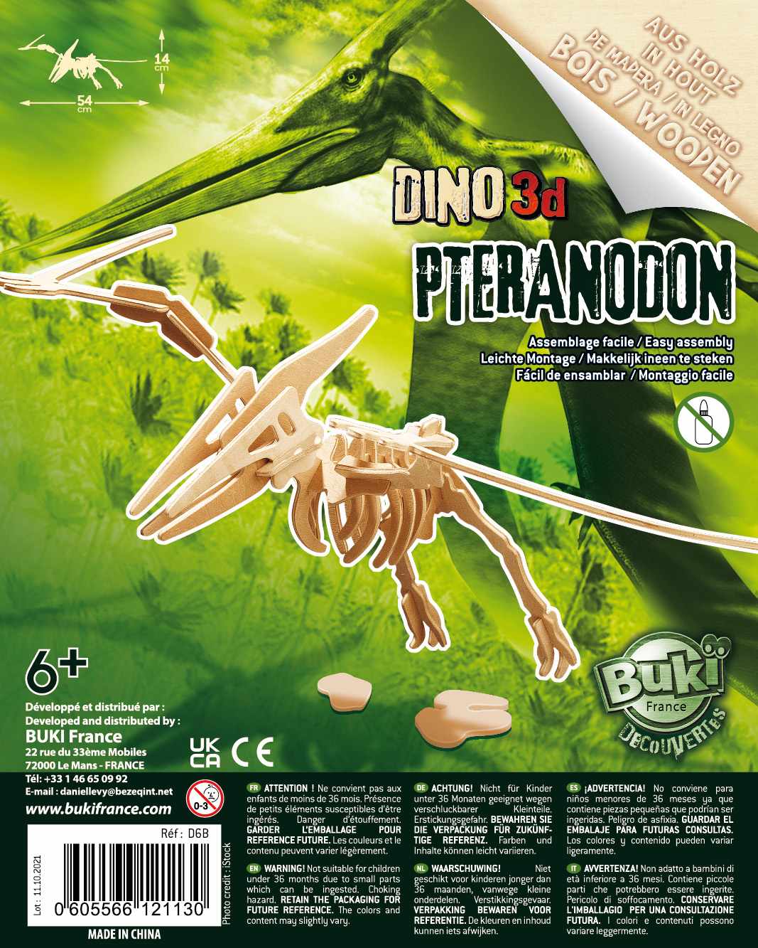 Dino 3D - sklopi dinosaurusa (BA-121130) - Слика 5