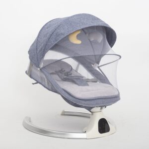 603 Marsi ljuljaska za bebe - siva