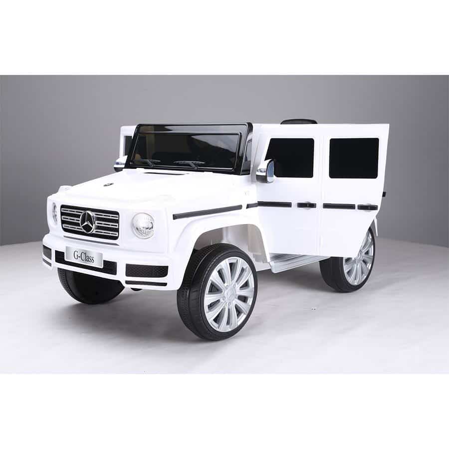 Dečiji auto na akumulator MERCEDES G CLASS - beli - Слика 7