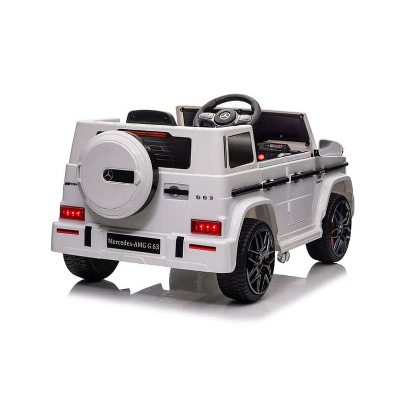 Mercedes AMG G63L dečiji auto na akumulator - beli - Слика 5