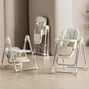 Dečija hranilica i ljuljaska 2u 1 - bela