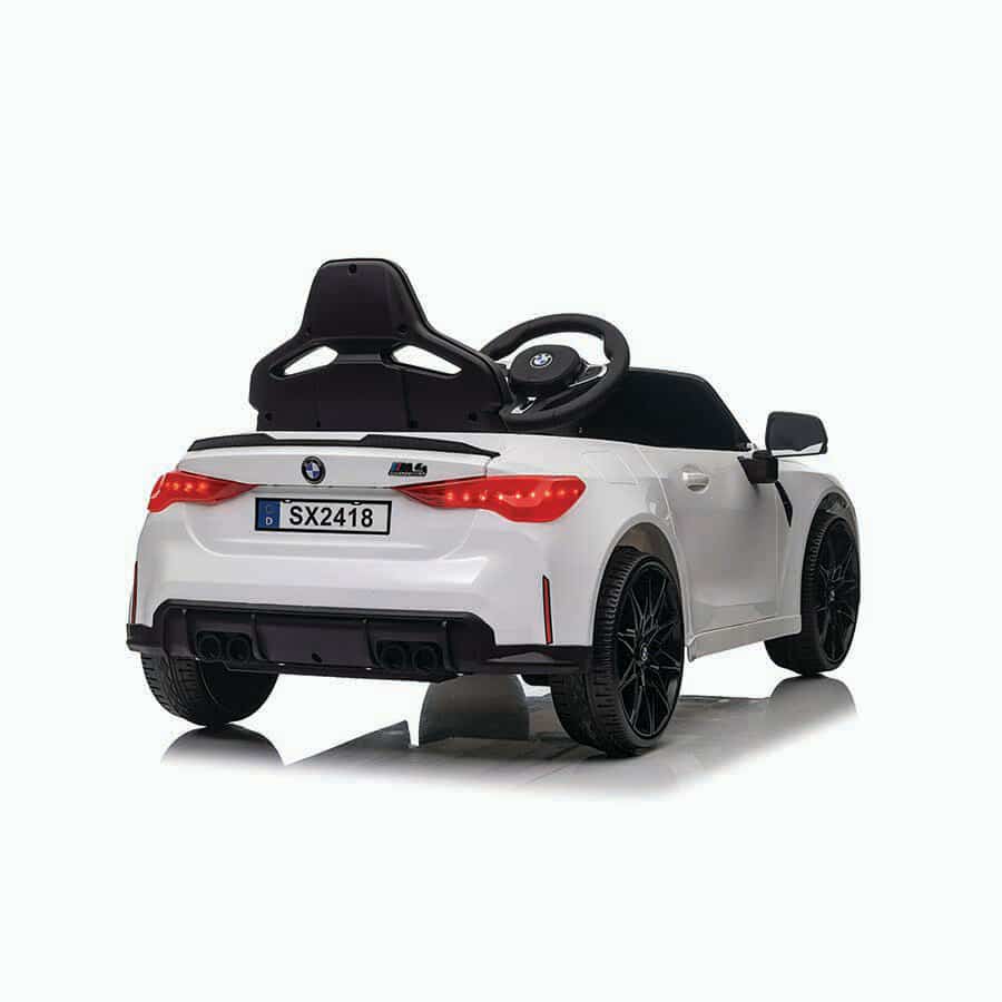 Dečiji auto na akumulator BMW M4 - beli - Слика 4