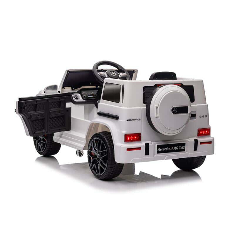 Mercedes AMG G63L dečiji auto na akumulator - beli - Слика 2