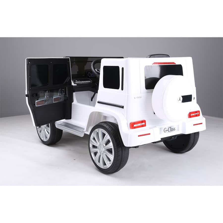 Dečiji auto na akumulator MERCEDES G CLASS - beli - Слика 5