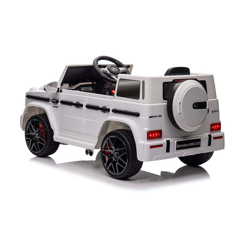 Mercedes AMG G63L dečiji auto na akumulator - beli - Слика 3