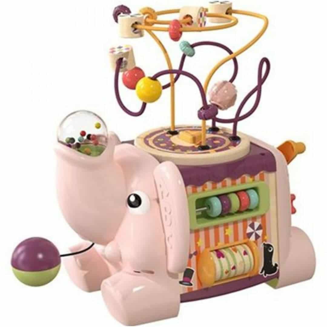 Motoricka igra za bebe 5u1 slon (MG-55985)