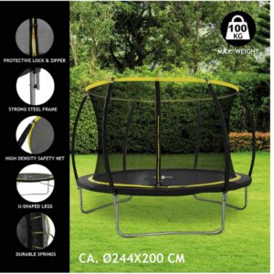 Dunlop trampolina 244x200 cm