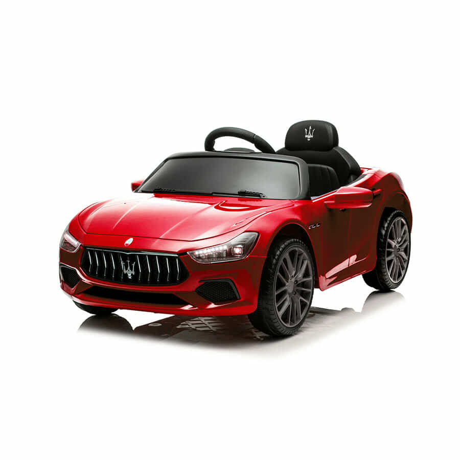 Auto na akumulator Maserati Ghibli LICENCIRANI - crveni - Слика 2