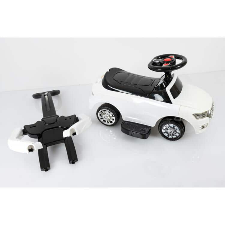 Auto guralica sa ruckom - bela - Слика 4