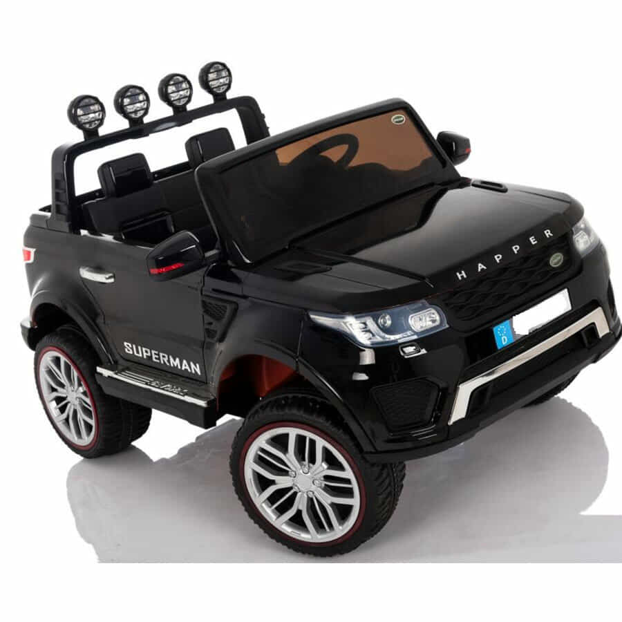 Auto na akumulator LAND ROVER HAPPER 4×4 DVOSED - crni - Слика 2