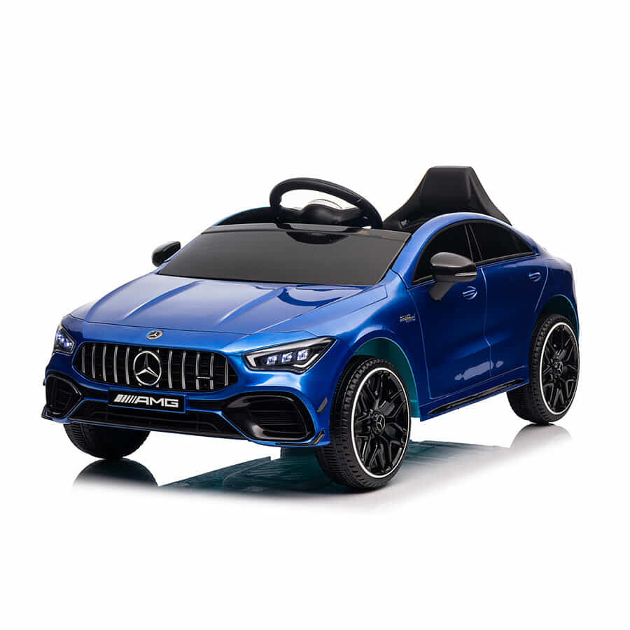Auto na akumulator Mercedes CLA 45 AMG LICENCIRANI - plavi