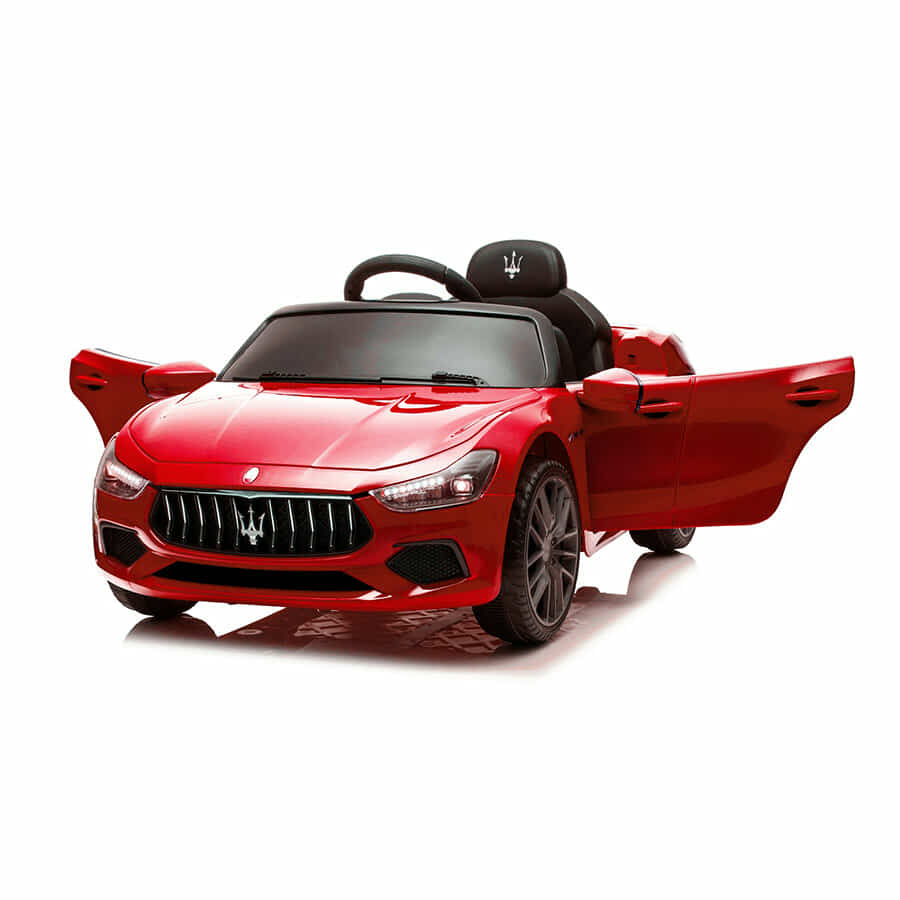 Auto na akumulator Maserati Ghibli LICENCIRANI - crveni