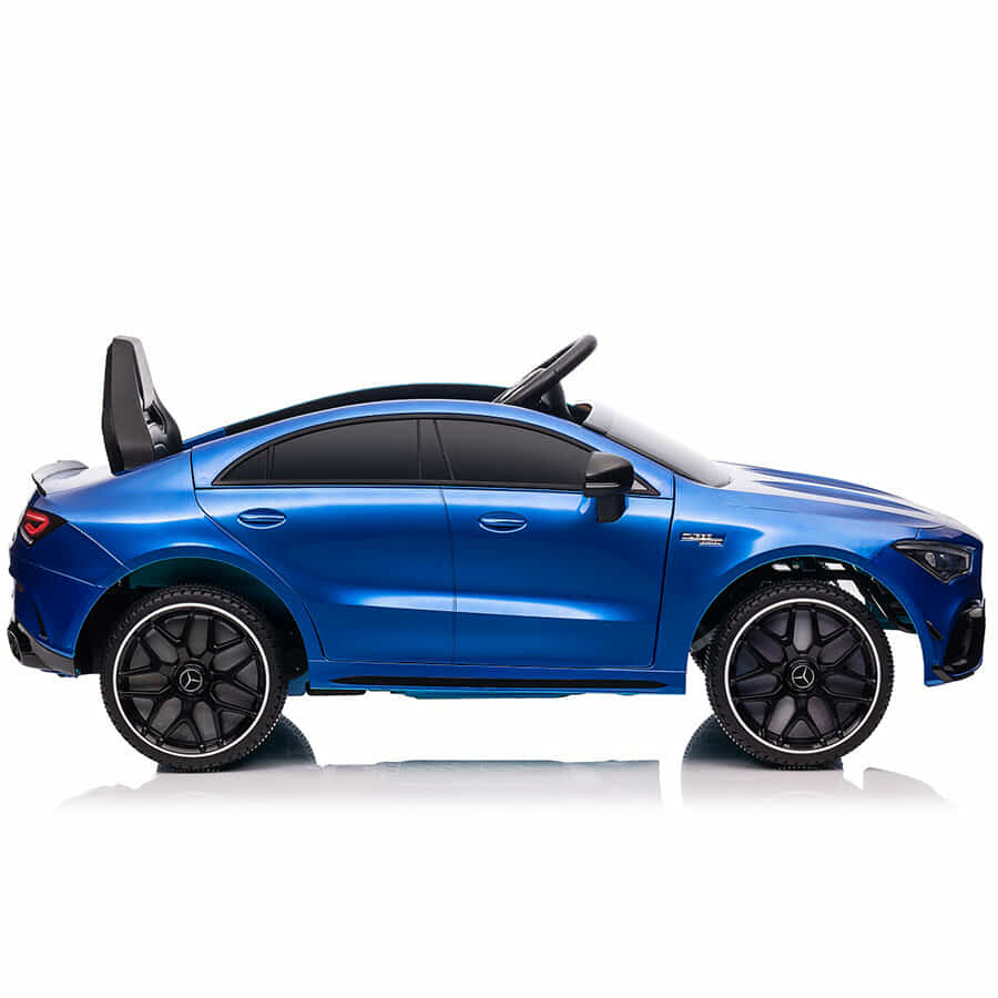 Auto na akumulator Mercedes CLA 45 AMG LICENCIRANI - plavi - Слика 5