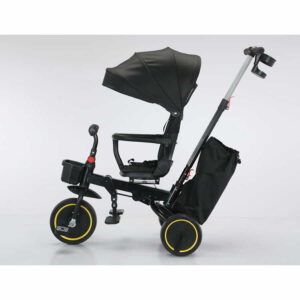 Sklopivi Tricikl sa rotirajucim sedistem EB model 3 - crni