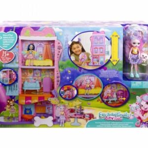 ENCHANTIMALS SET ZA IGRU – GRADSKA KUĆA I CAFE