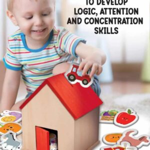 Montesori Set Baby Wood Na fami Lisciani (MG-55822)