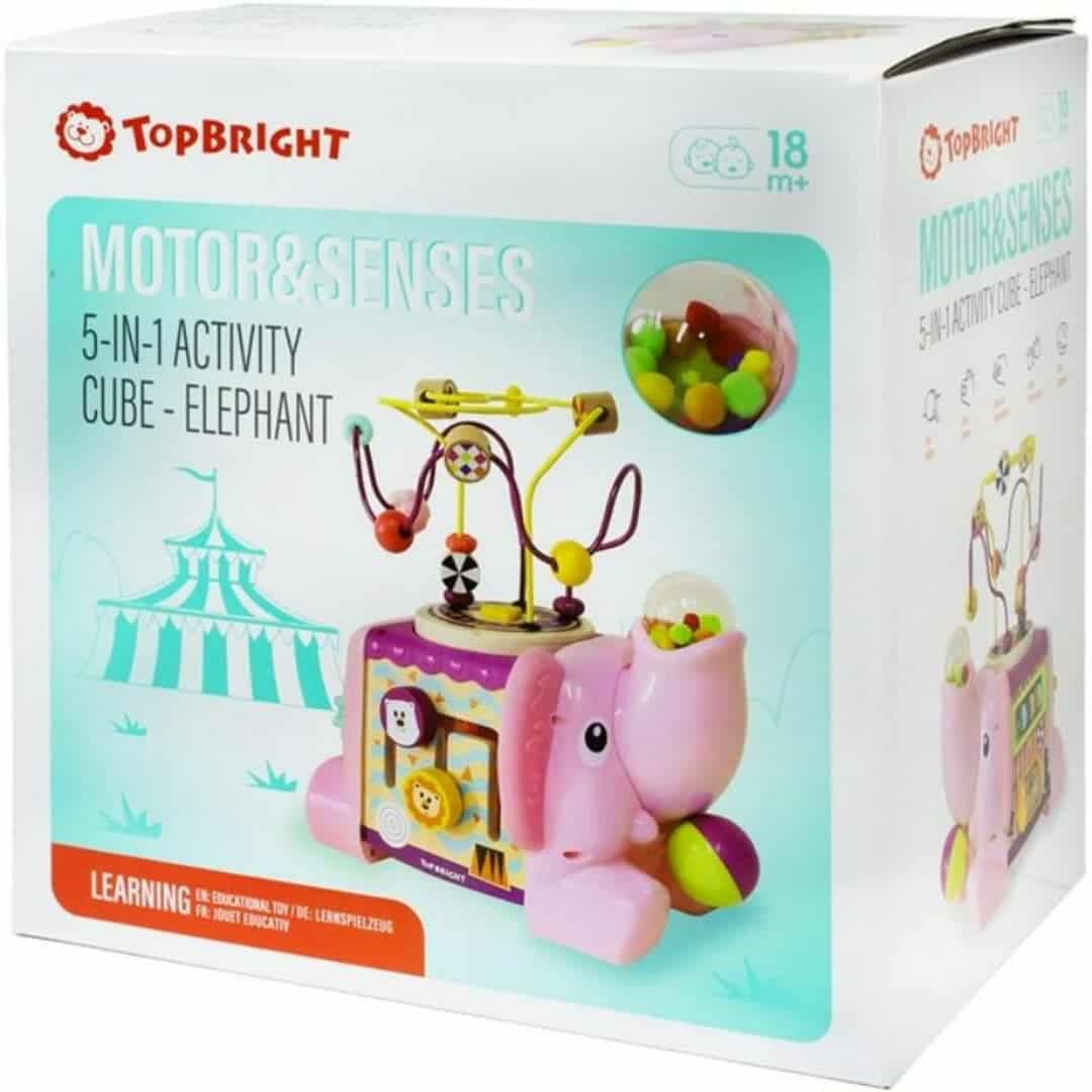 Motoricka igra za bebe 5u1 slon (MG-55985) - Слика 3