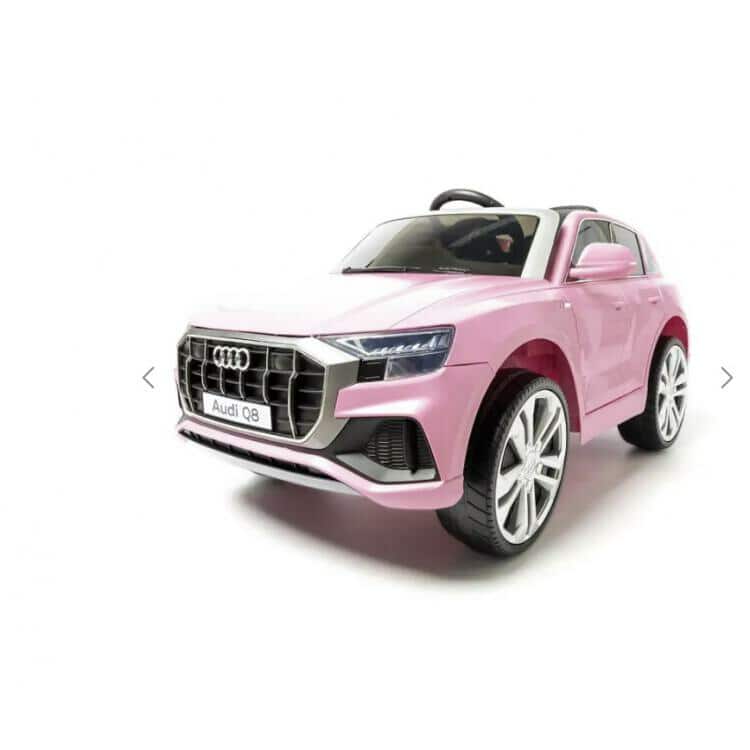 Deciji auto na akumulator AUDI Q8 SLAJN - roze - Слика 2