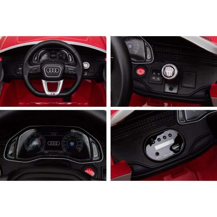 Deciji auto na akumulator AUDI Q8 SLAJN - crveni - Слика 6