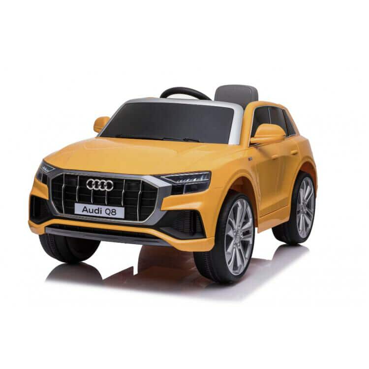 Deciji auto na akumulator AUDI Q8 SLAJN - žuti