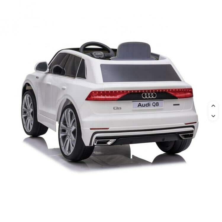 Deciji auto na akumulator AUDI Q8 SLAJN - beli - Слика 2