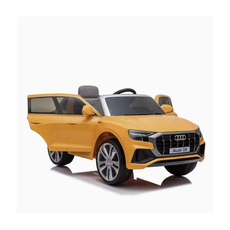 Deciji auto na akumulator AUDI Q8 SLAJN - žuti - Слика 2