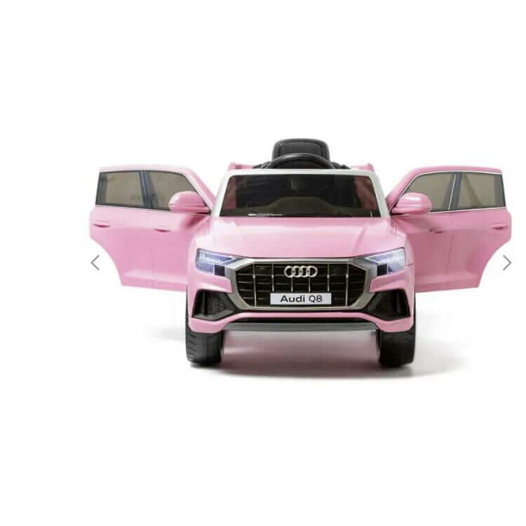 Deciji auto na akumulator AUDI Q8 SLAJN - roze - Слика 3