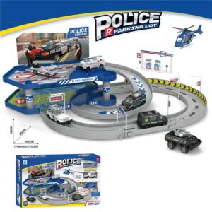 Policijski parking set sa tri automobila (LL-371326)