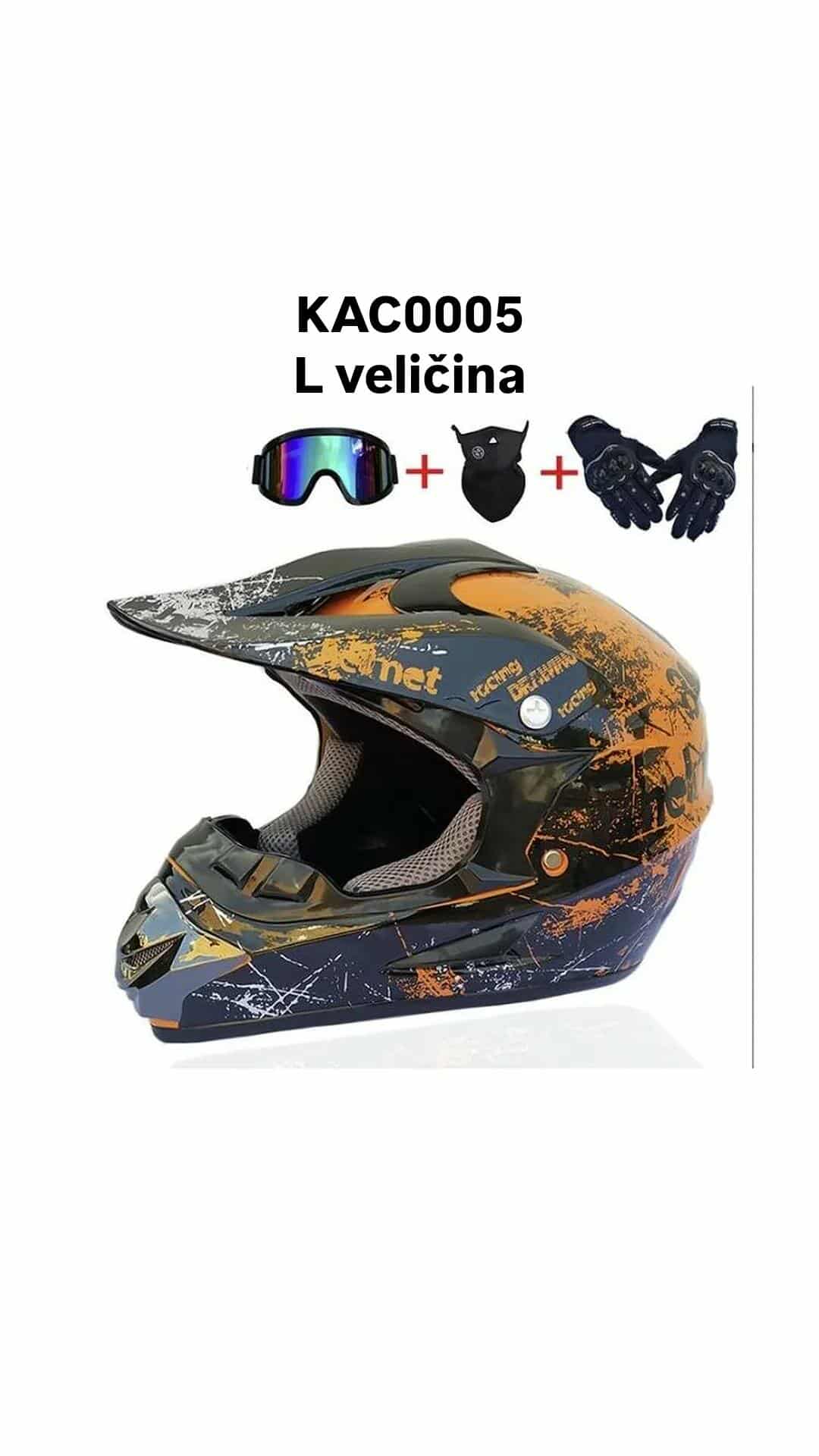 Moto kaciga corss L veličina 0005