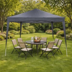 Gazebo tenda 3x3 - siva