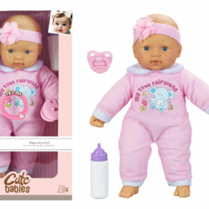 Lutka sa flasicom LL  - roze