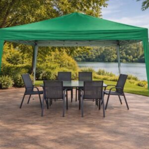 Gazebo tenda 3x3m - zelena
