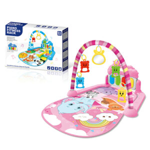 Gimnastika za bebe - piano podloga roze