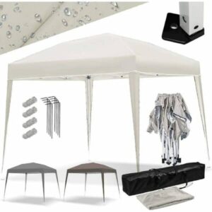 Gazebo tenda 3x3 - bela