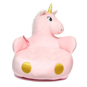 Dečija plišana fotelja - jednorog